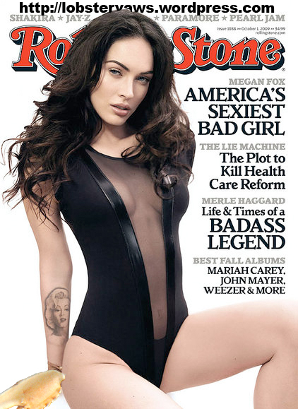 Megan Fox Rolling Stone Cover. Pics from inside the magazine below